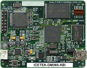 DM365工业级图像处理应用核心板：ICETEK-DM365-KBI