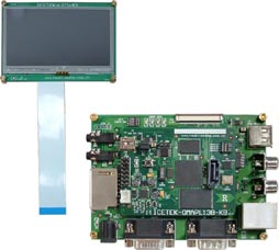 OMAPL138图像开发平台：ICETEK-OMAPL138-KB-ECLCD43